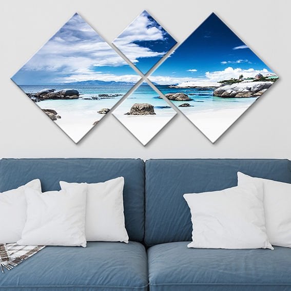 4 Parçalı Mdf Tablo