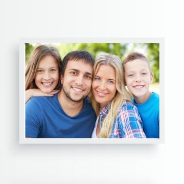 Çerçeveli Yatay Kişiye Özel Mdf Tablo