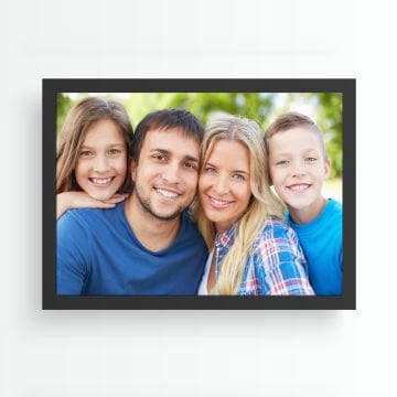 Çerçeveli Yatay Kişiye Özel Mdf Tablo