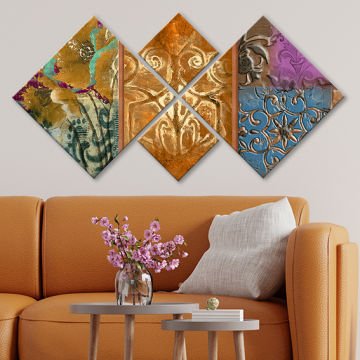 4 Parçalı Mdf Tablo 40cm x 40cm