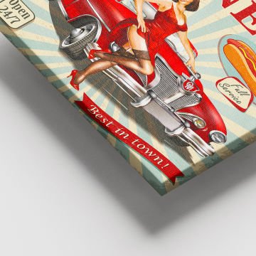 Dev Boyut Kanvas Tablo