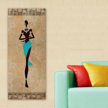 Dikey Kanvas Tablo 40cm x 100cm