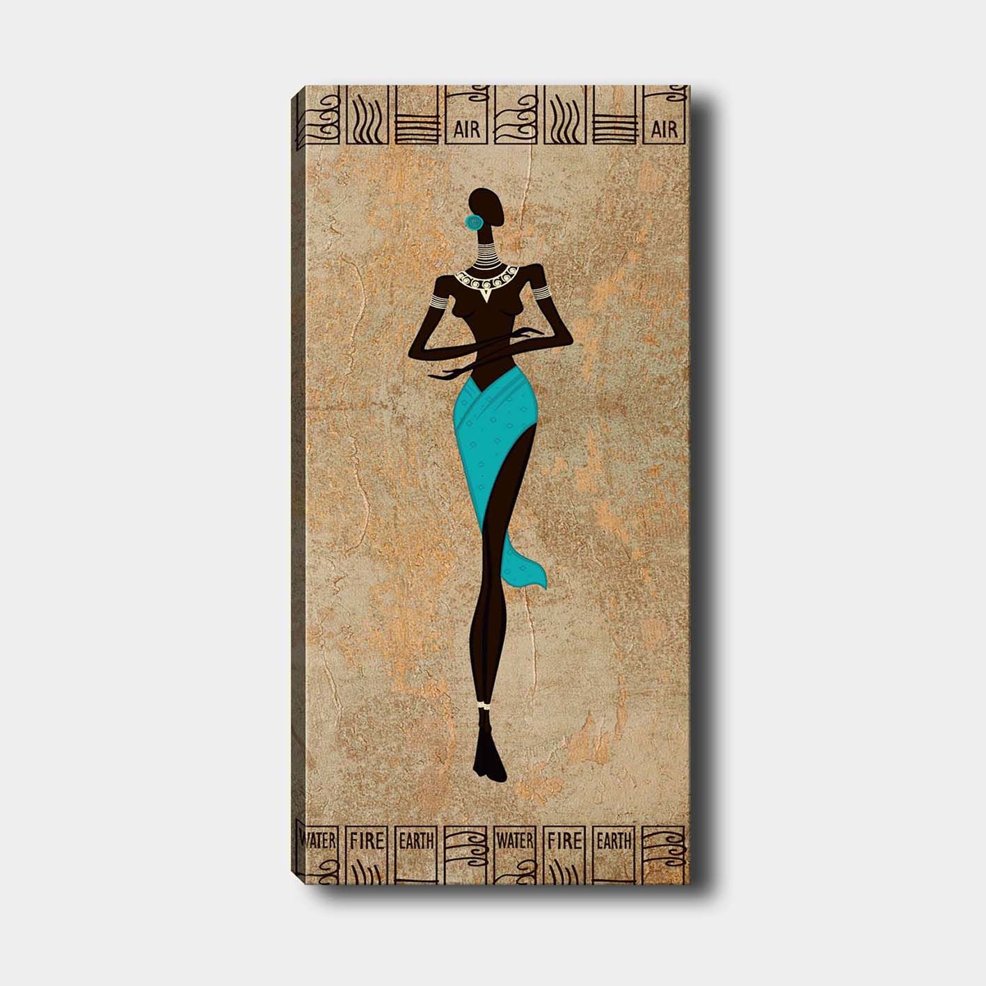 Dikey Kanvas Tablo 40cm x 100cm