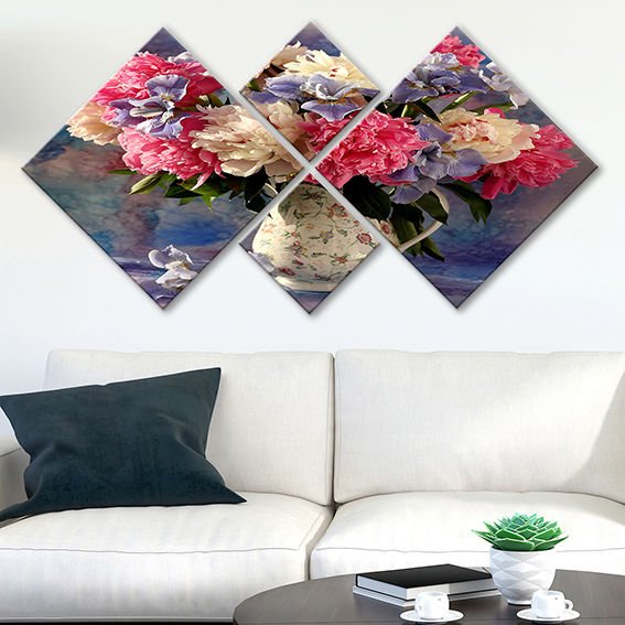 4 Parçalı Mdf Tablo