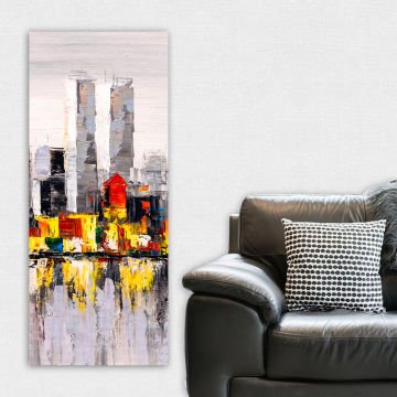 Dikey Kanvas Tablo 40cm x 100cm