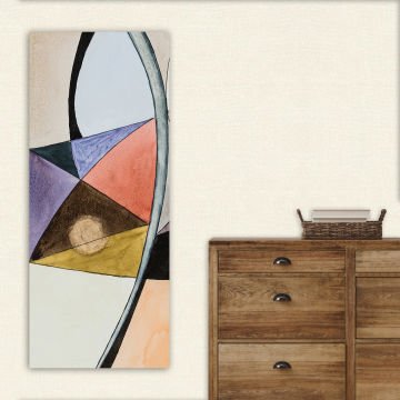 Dikey Kanvas Tablo 40cm x 100cm