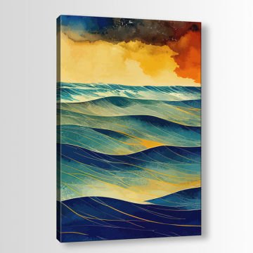 Dekoratif Kanvas Tablo 30cm x 40cm