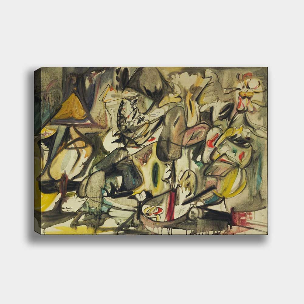 Soyut Kanvas Tablo 100cm x 140cm