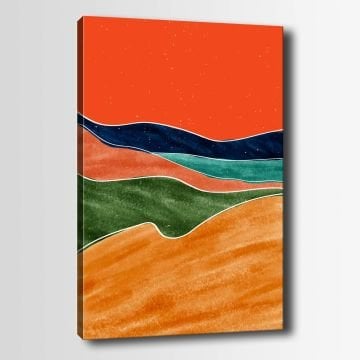 Dekoratif Kanvas Tablo 30cm x 40cm