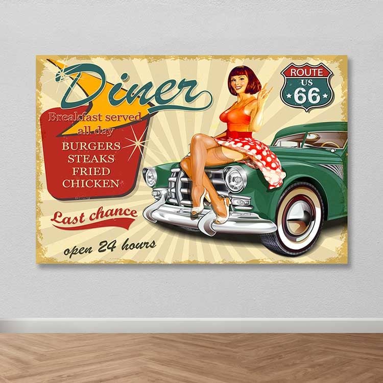 Dev Boyut Kanvas Tablo