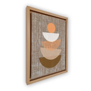 Naturel L Çerçeveli Tablo 46cm x 66cm