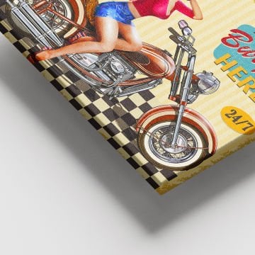 Dev Boyut Kanvas Tablo