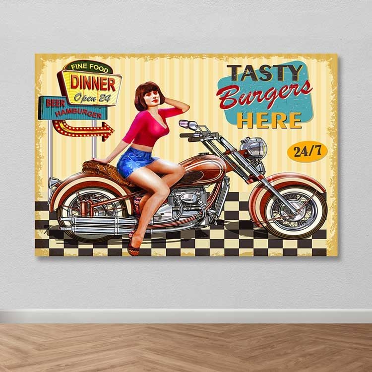 Dev Boyut Kanvas Tablo