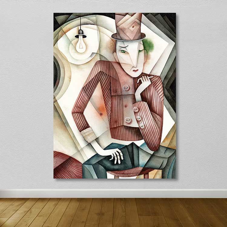 Dev Boyut Kanvas Tablo