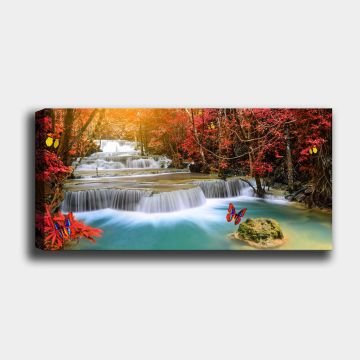 Yatay Kanvas Tablo 30cm x 90cm