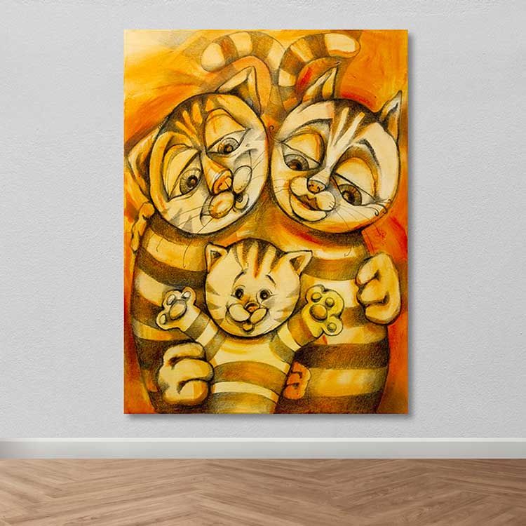 Dev Boyut Kanvas Tablo