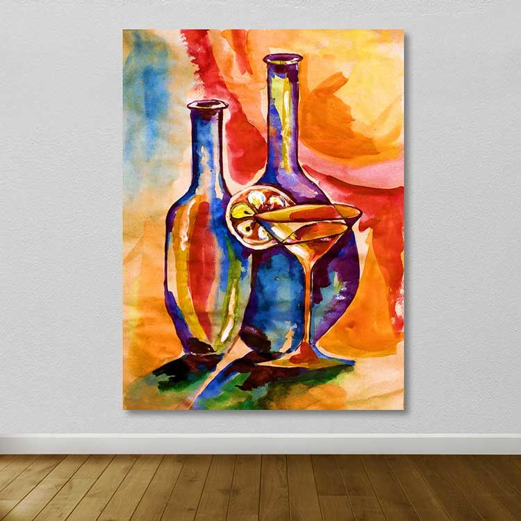 Dev Boyut Kanvas Tablo