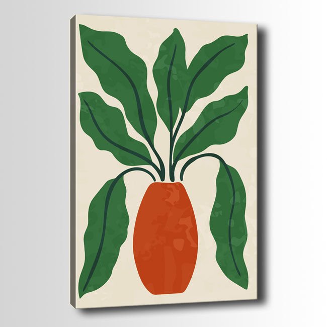 Çiçek Kanvas Tablo