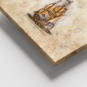 Dev Boyut Kanvas Tablo