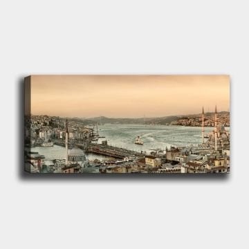 Yatay Kanvas Tablo 60cm x140cm