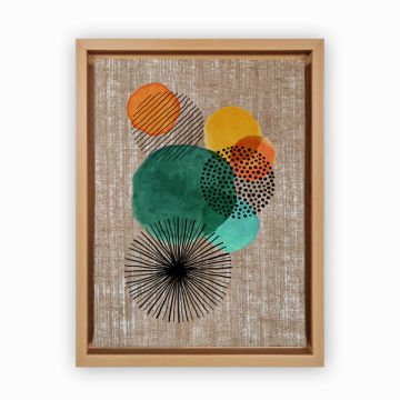 Naturel L Çerçeveli Tablo 46cm x 66cm