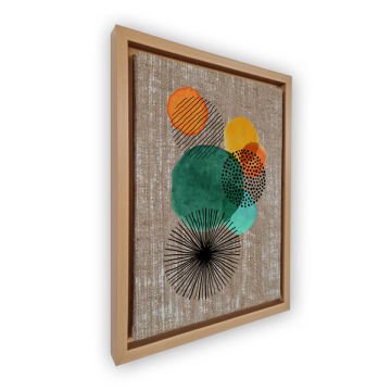 Naturel L Çerçeveli Tablo 46cm x 66cm