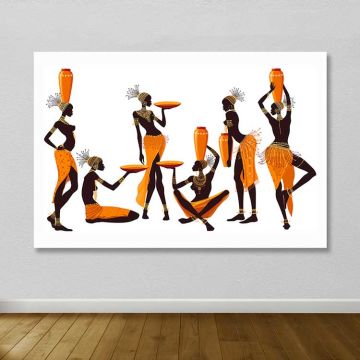 Dev Boyut Kanvas Tablo 100cm x 140cm