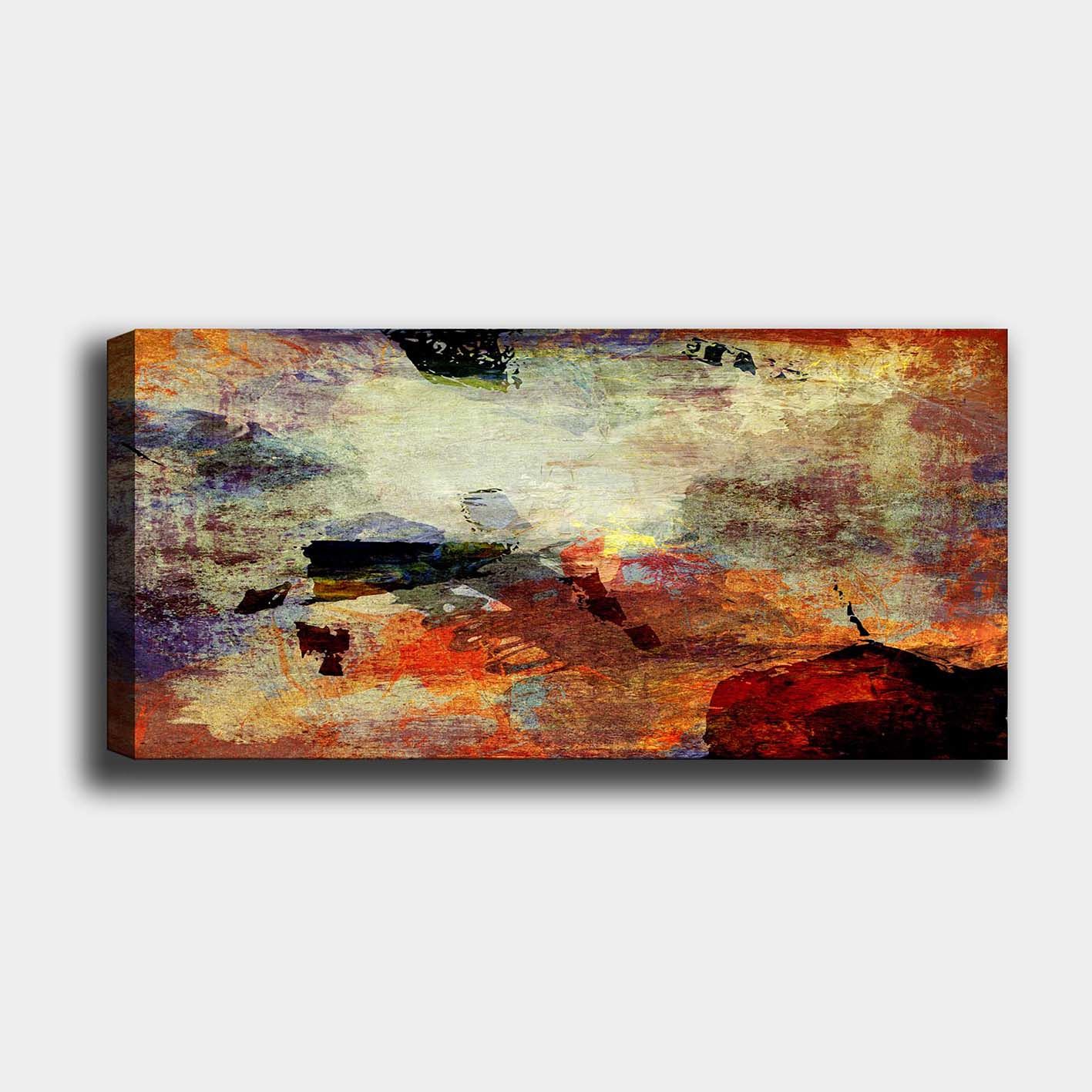 Yatay Kanvas Tablo 30cm x 90cm