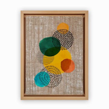 Naturel L Çerçeveli Tablo 46cm x 66cm