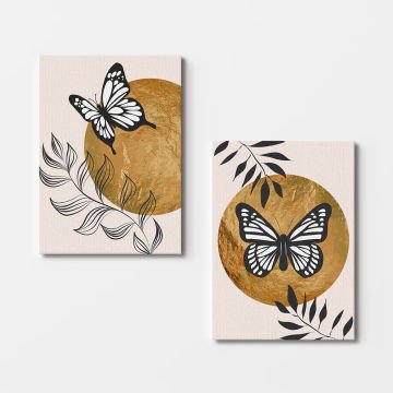 2 Parçalı Kanvas Tablo 70cm x 100cm - 2 Parça