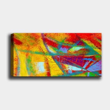 Yatay Kanvas Tablo 60cm x140cm