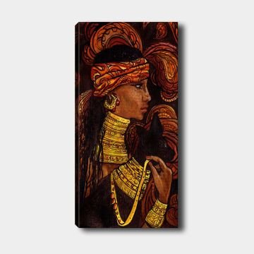 Dikey Kanvas Tablo 50cm x 120cm