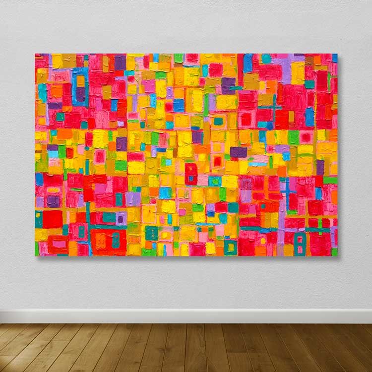 Dev Boyut Kanvas Tablo 100cm x 140cm