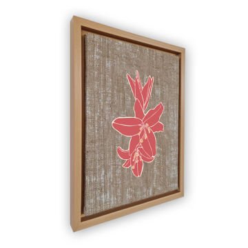 Naturel L Çerçeveli Tablo 66cm x 96cm