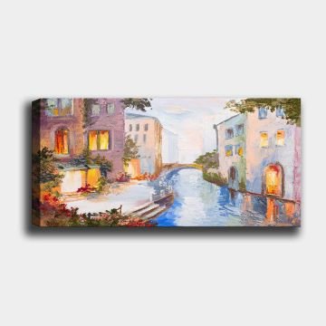 Yatay Kanvas Tablo 50cm x 120cm