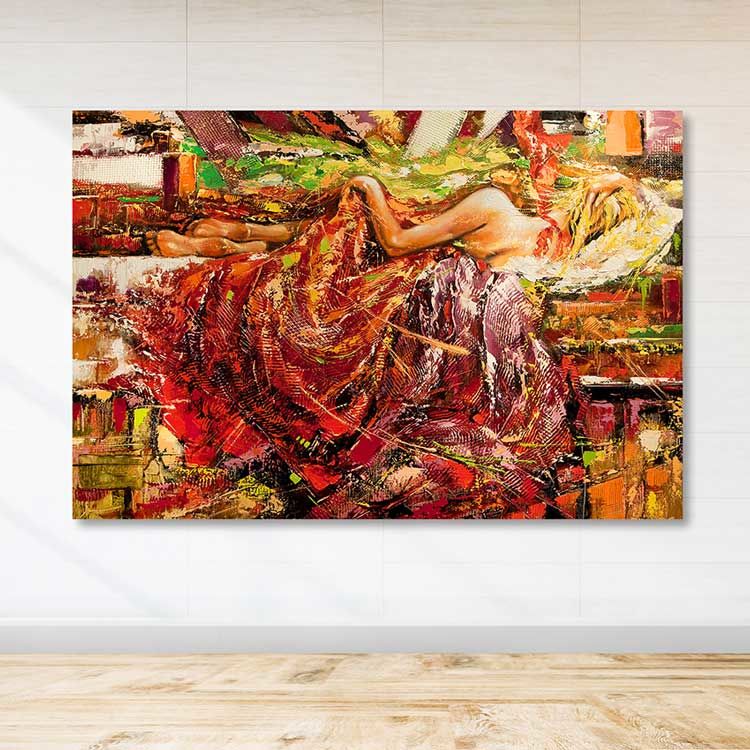 Dev Boyut Kanvas Tablo