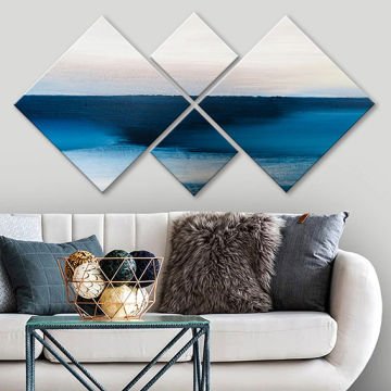 4 Parçalı Mdf Tablo 40cm x 40cm
