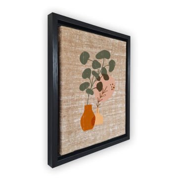 Siyah L Çerçeveli Tablo 46cm x 66cm