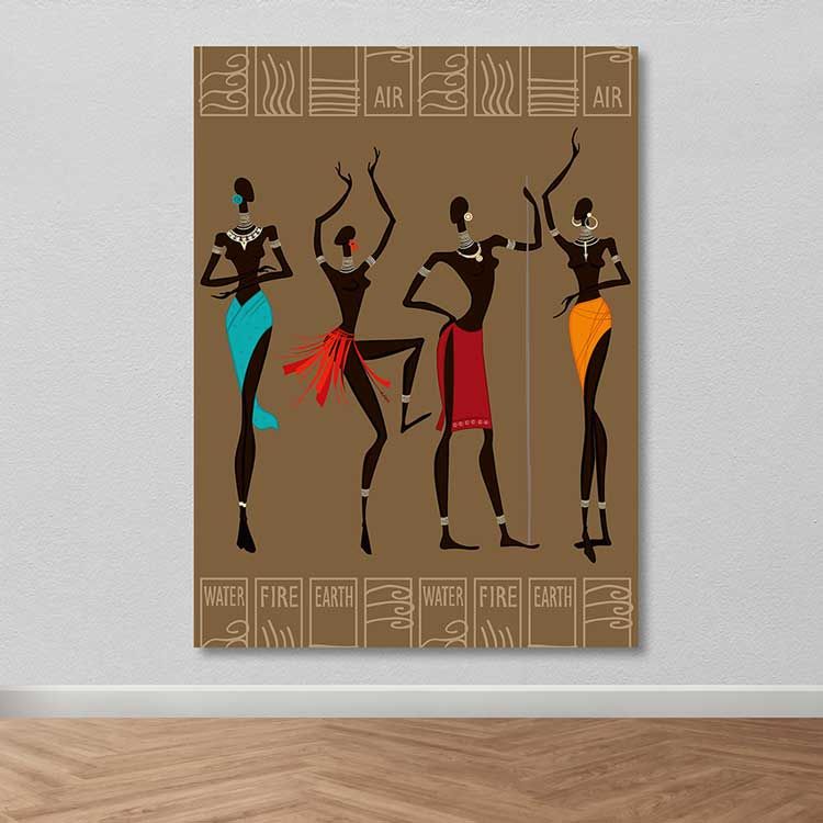 Dev Boyut Kanvas Tablo