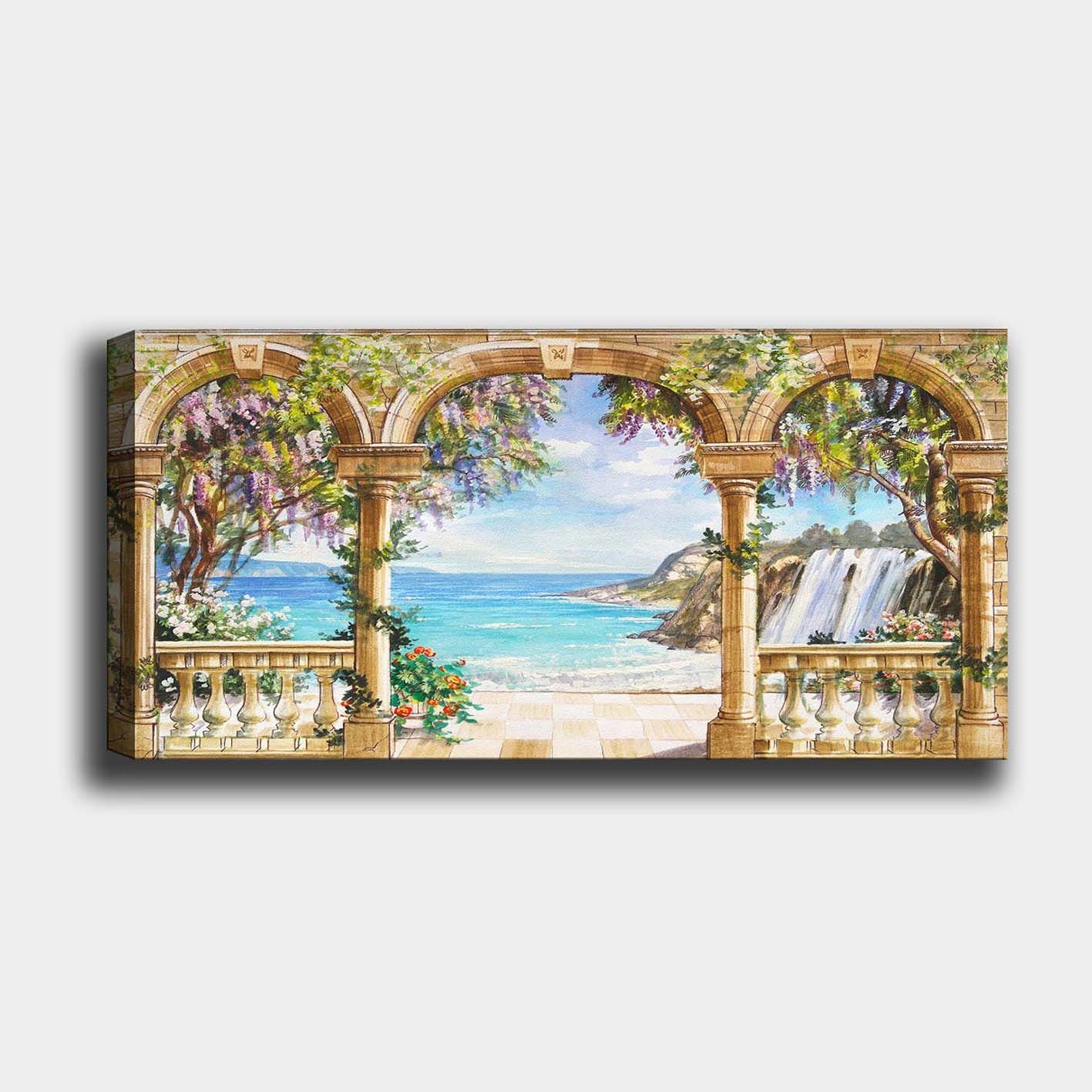 Yatay Kanvas Tablo 40cm x 100cm