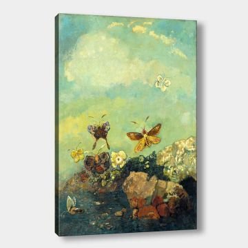 Kelebekler Kanvas Tablo 70cm x 100cm