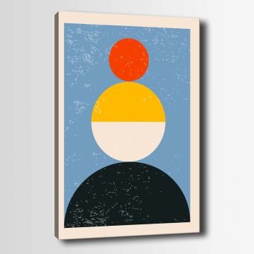 Soyut Kanvas Tablo 30cm x 40cm