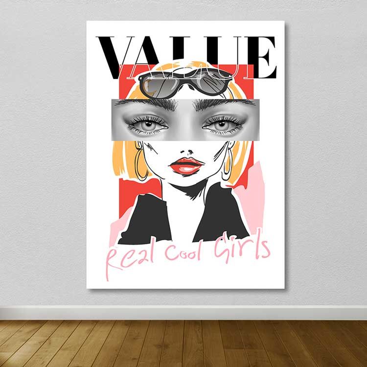 Dev Boyut Kanvas Tablo