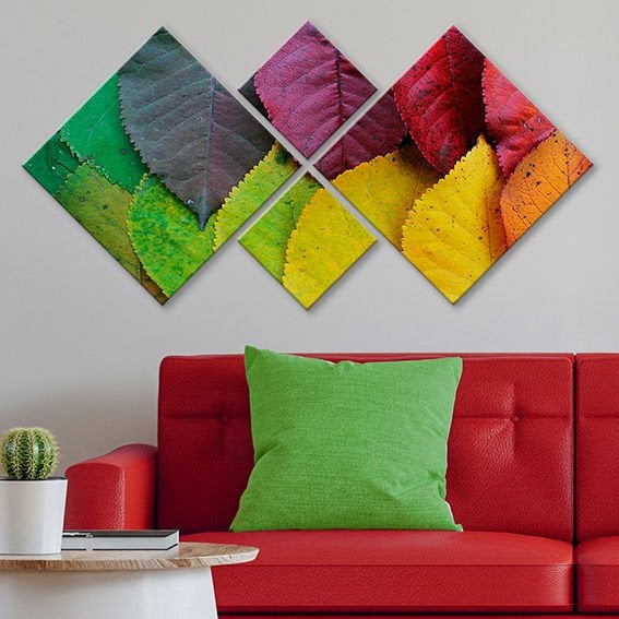 4 Parçalı Mdf Tablo