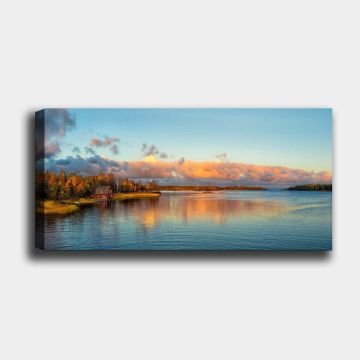 Yatay Kanvas Tablo 30cm x 90cm