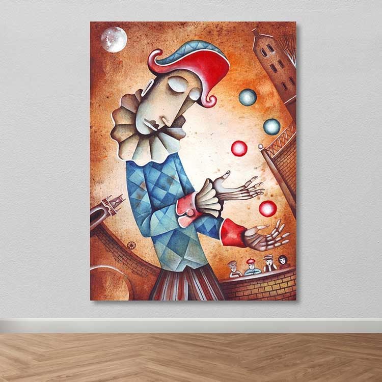 Dev Boyut Kanvas Tablo