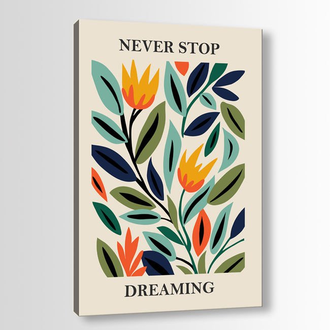 Çiçek Kanvas Tablo