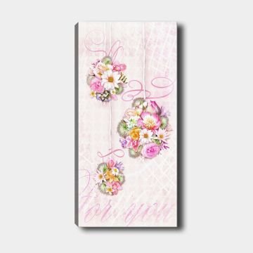 Dikey Kanvas Tablo 50cm x 120cm