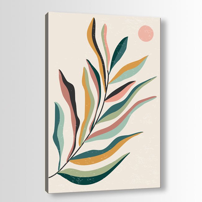 Çiçek Kanvas Tablo