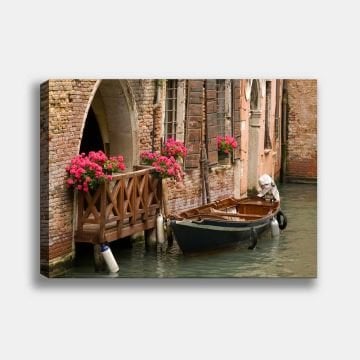 Venedik Manzara Kanvas Tablo